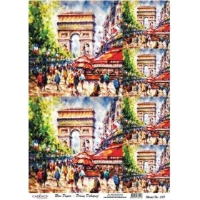 Model 378 Cadence Pirinç Dekopaj Kağıdı 30x42cm.